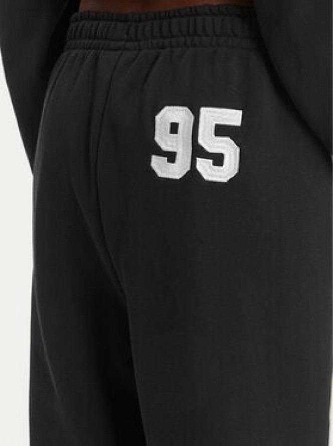 Juicy Couture Spodnie dresowe College JCSBJ126402 Czarny Relaxed Fit