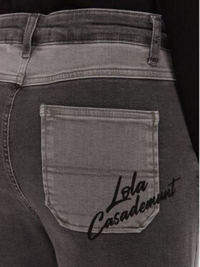 LOLA CASADEMUNT Jeansy LF2514015 Szary Wide Leg