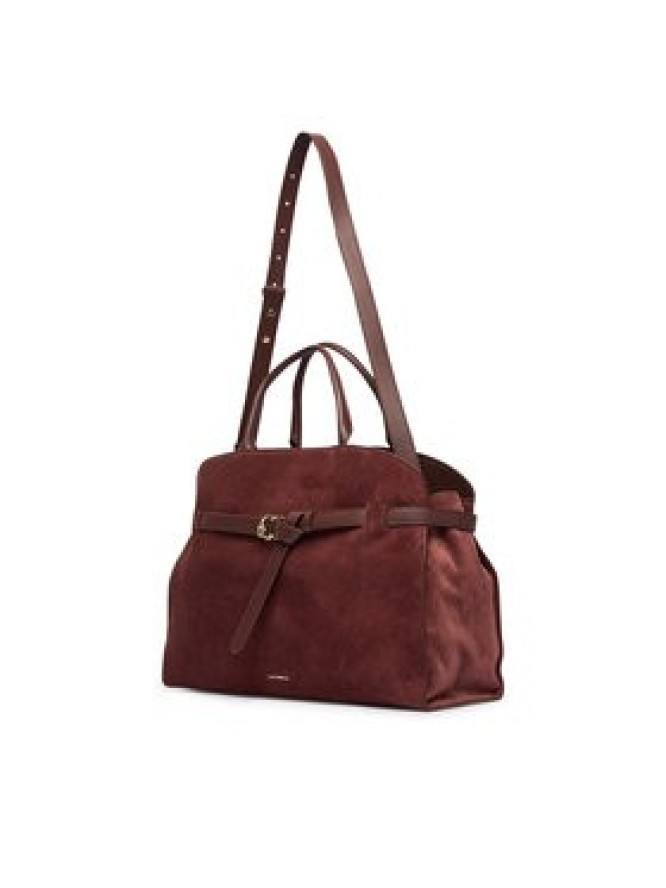 Coccinelle Torebka TLB Coccinellesabine Suede Bi E1 TLB 18 01 01 Bordowy