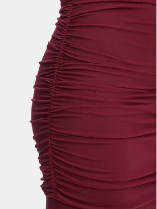 Bardot Sukienka wieczorowa Alverie 60452DB Bordowy Regular Fit
