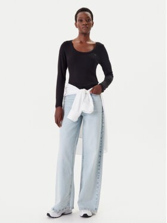 Tommy Jeans Bluzka DW0DW20921 Czarny Regular Fit