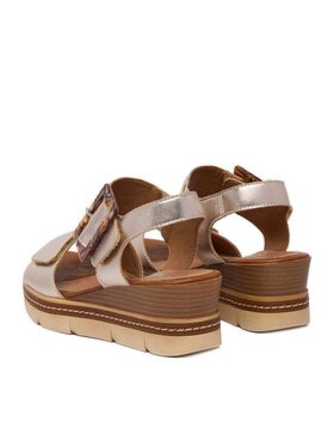 Remonte Sandały CEO-D2L53-90 Złoty