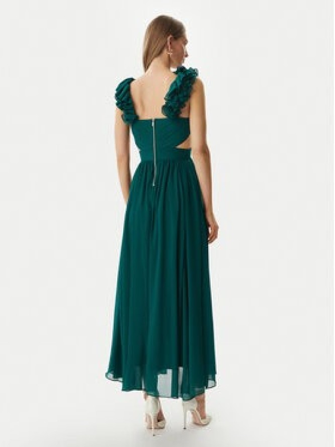 Morgan Sukienka wieczorowa 251-RISSAL Zielony Regular Fit