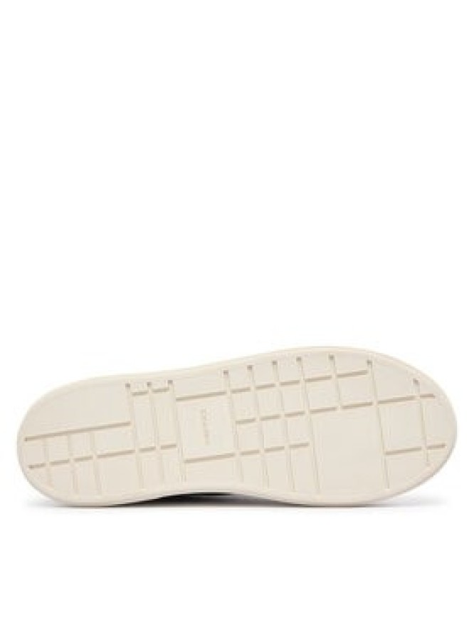 Calvin Klein Sneakersy Flatform Mid Laceup Lth Wl HW0HW03230 Czarny