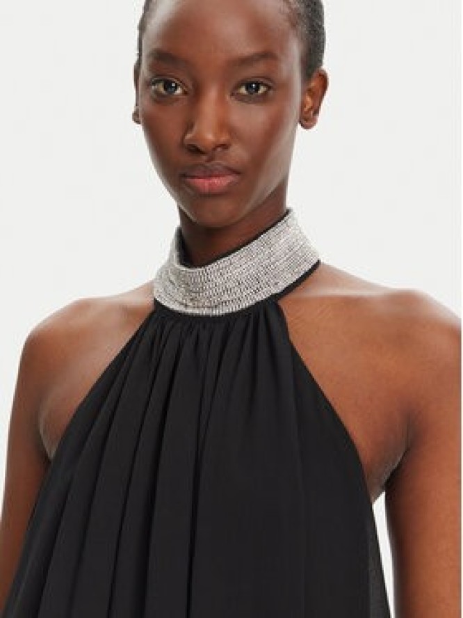 Eleh Sukienka koktajlowa ESS250027 Czarny Regular Fit