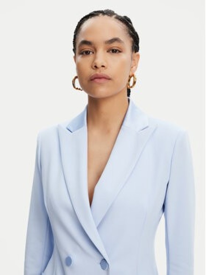 Imperial Marynarka JU25JAW Błękitny Slim Fit