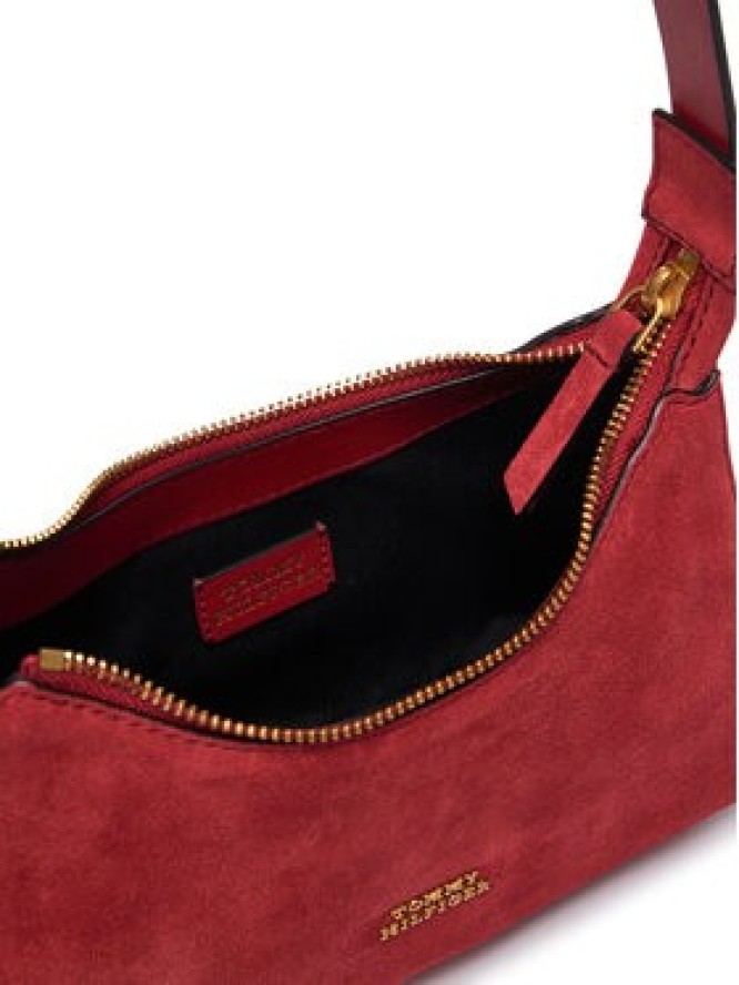 Tommy Hilfiger Torebka Th Statement Mini Should Bag Sue AW0AW18823 Czerwony