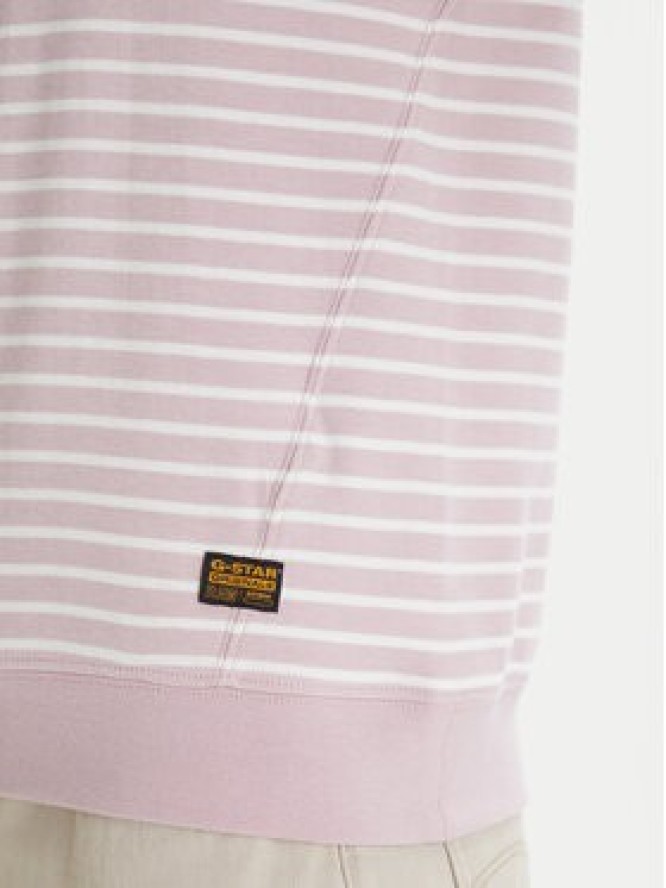 G-Star Raw T-Shirt D24512-D979 Fioletowy Regular Fit