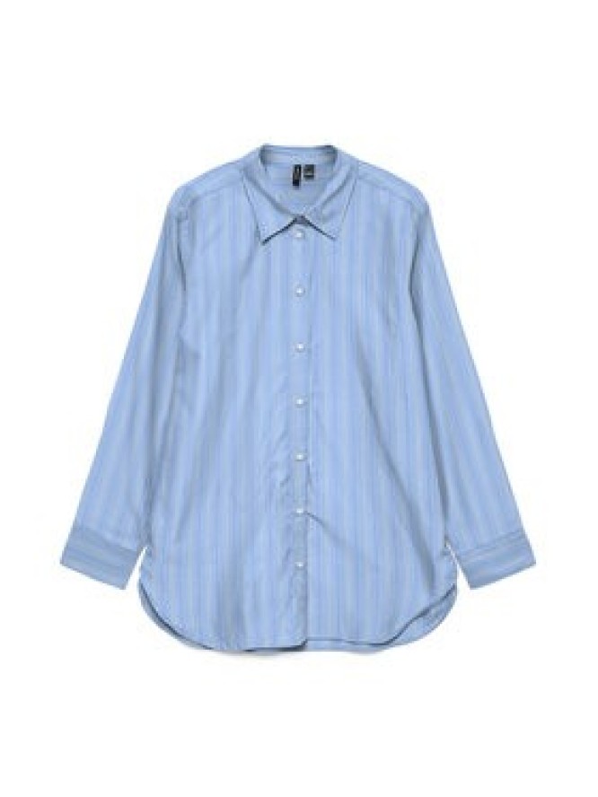 Vero Moda Koszula Elina 10336329 Niebieski Loose Fit