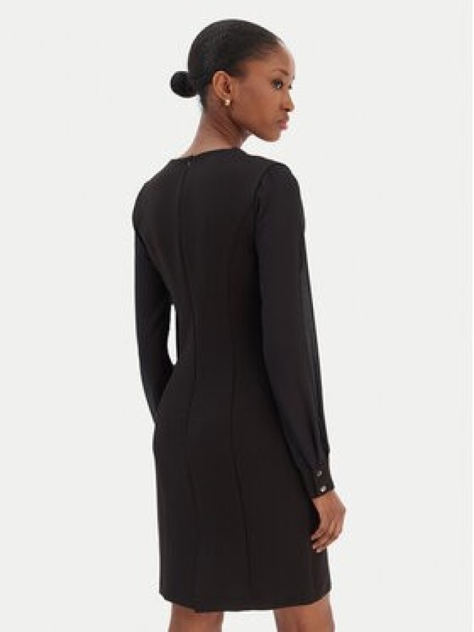 Rinascimento Sukienka koktajlowa CFC0126535003 Czarny Slim Fit