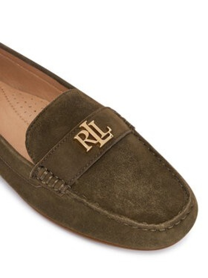 LAUREN RALPH LAUREN Mokasyny Barnsbury 802821629036 Zielony
