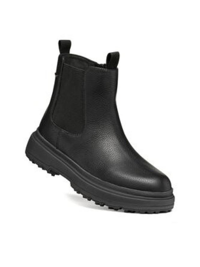 Geox Sztyblety D Lamidie + Grip Abx D46XMD 46 C9999 Czarny