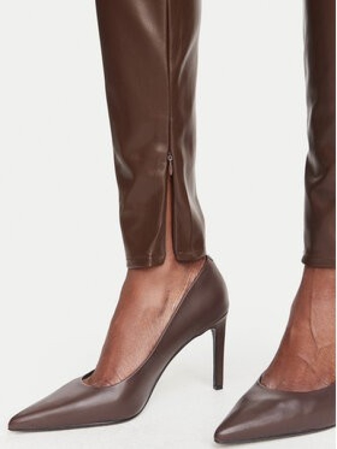 Guess Legginsy W4BB18 WGIK0 Khaki Slim Fit