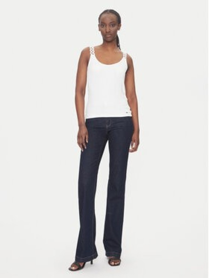 Morgan Top 251-DOUBI Biały Slim Fit