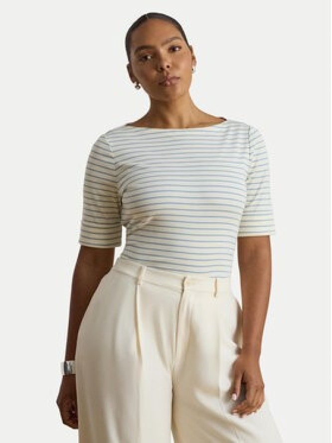 LAUREN RALPH LAUREN Bluzka Judy 200P13919001 Beżowy Regular Fit