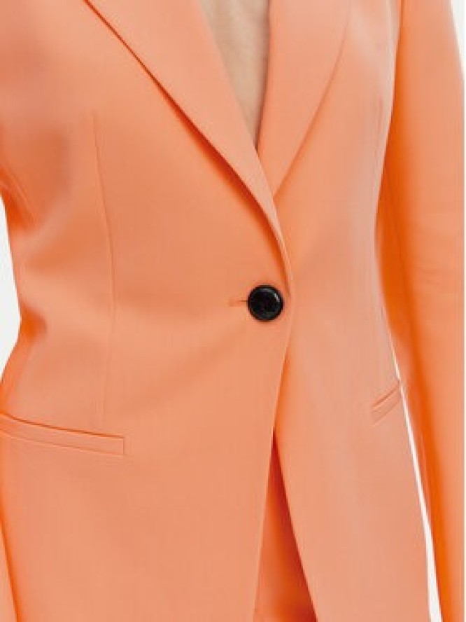 HUGO Marynarka Azenea 50537182 Pomarańczowy Regular Fit