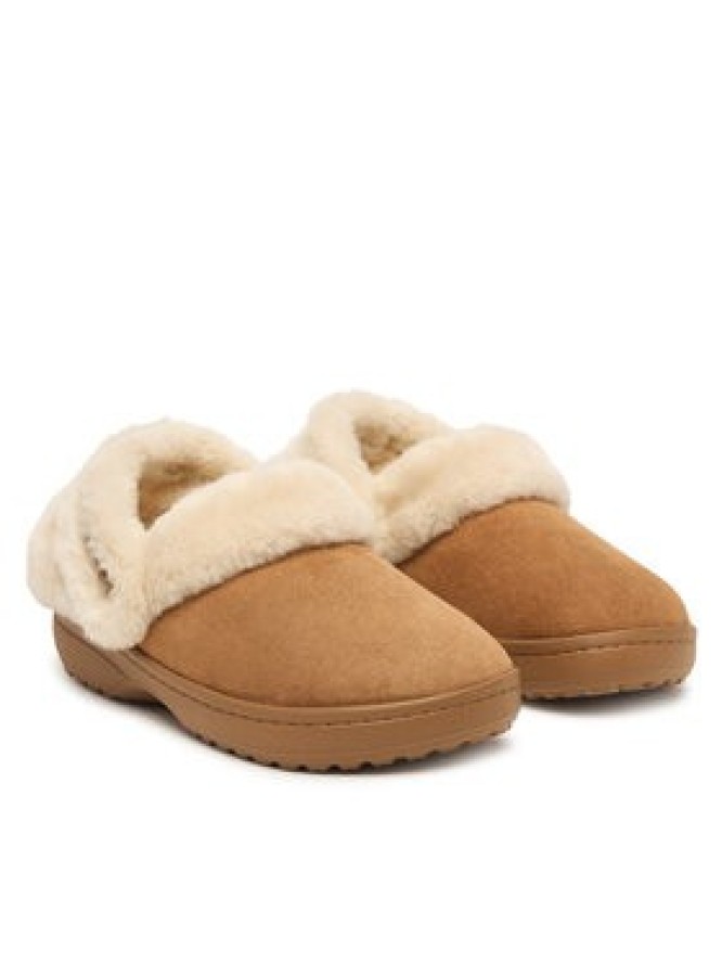 Crocs Klapki Classic Unfurgettable Vegan Suede Clog 212106 Beżowy