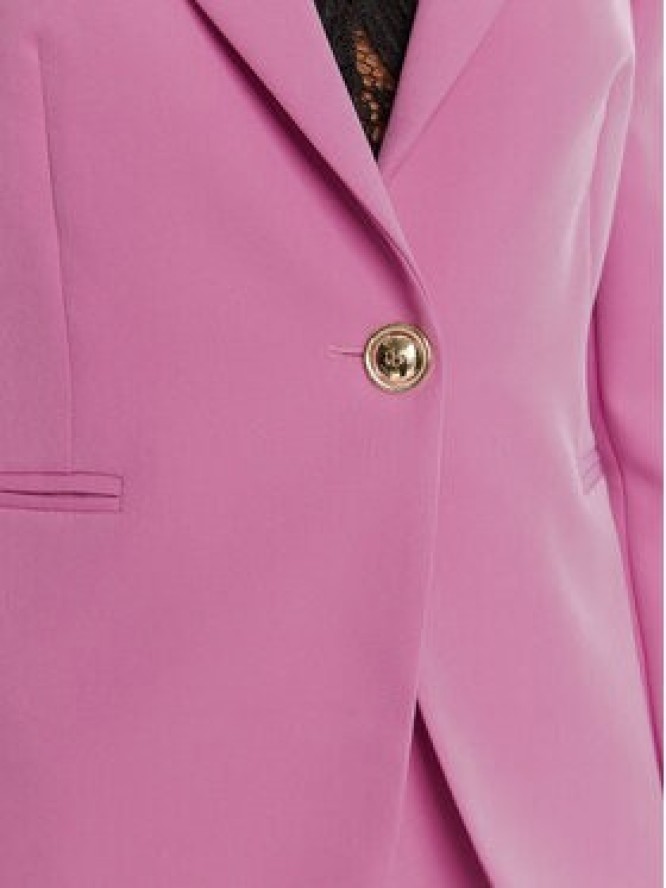 Rinascimento Marynarka CFC0126224003 Różowy Regular Fit