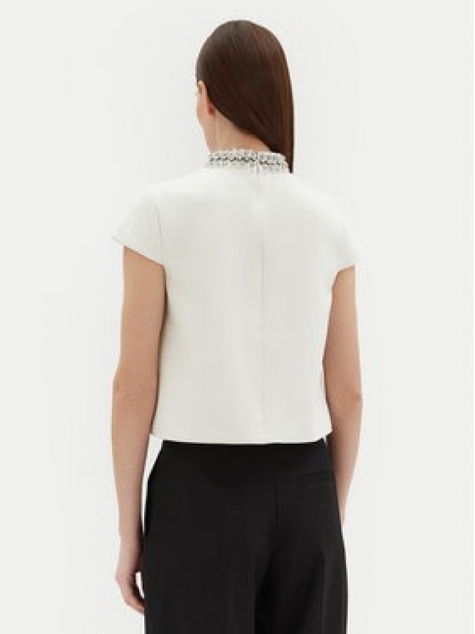 Motivi Bluzka 2630Q001764N Écru Regular Fit