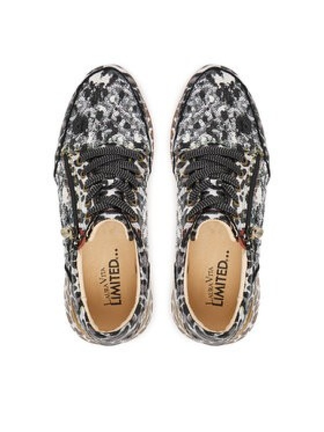 Laura Vita Sneakersy Delphine 6 Czarny
