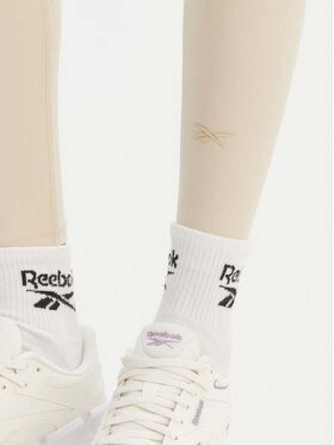 Reebok Legginsy Reebok x Ewa Chodakowska Zuzka RK25619CCW Beżowy Slim Fit