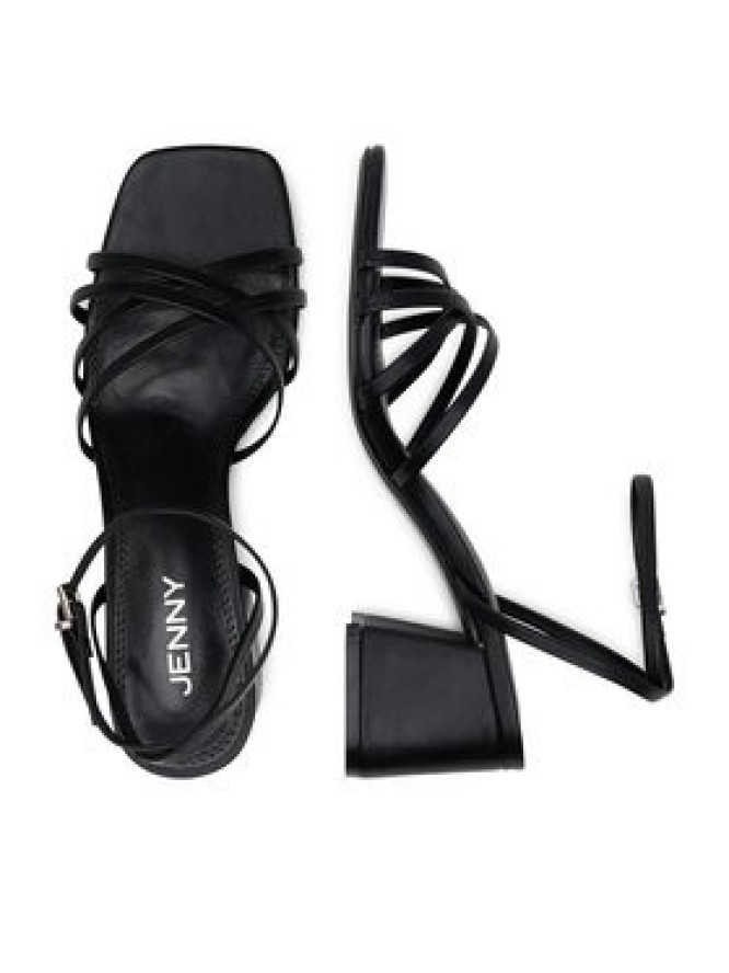 JENNY Sandały CWBF96728-06 Czarny
