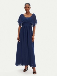 Marella Sukienka wieczorowa Amal 2515221342 Granatowy Regular Fit