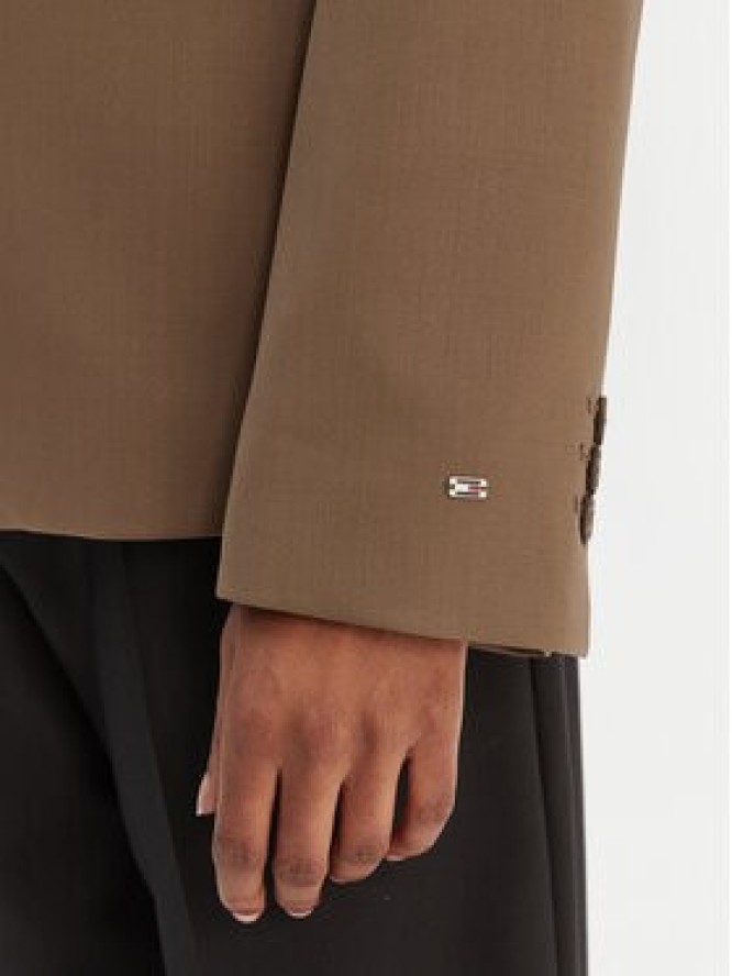 Tommy Hilfiger Marynarka Timeless WW0WW46662 Beżowy Regular Fit