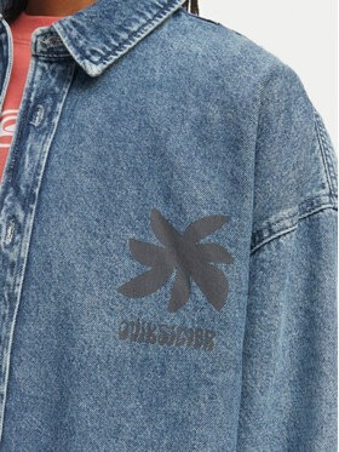 Quiksilver Koszula jeansowa Rahmat EQWWT03150 Niebieski Regular Fit