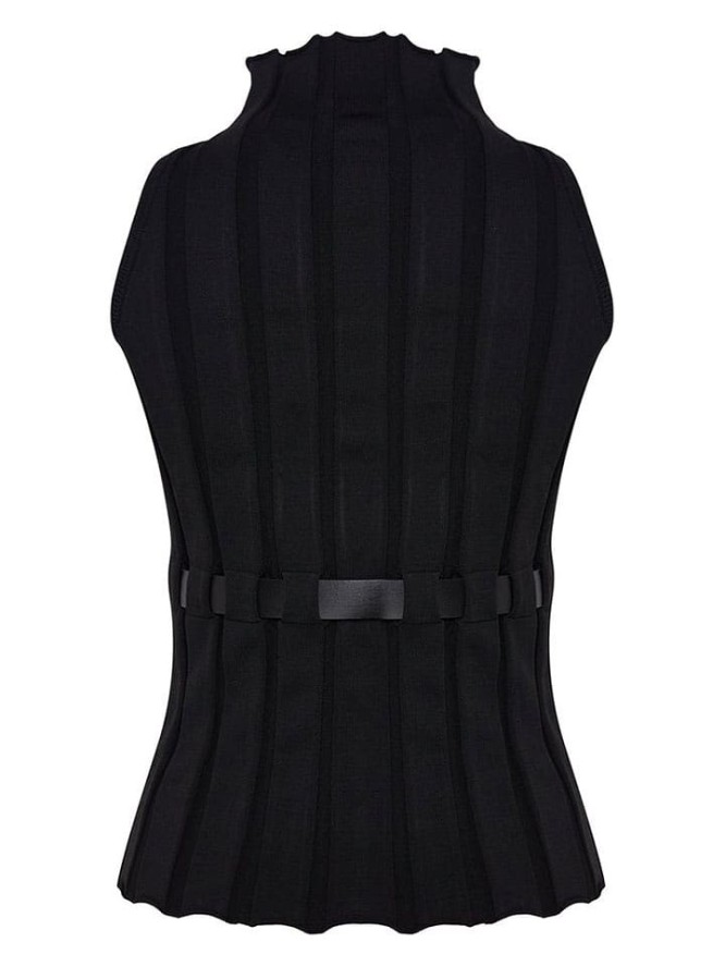 trendyol Top w kolorze czarnym rozmiar: L