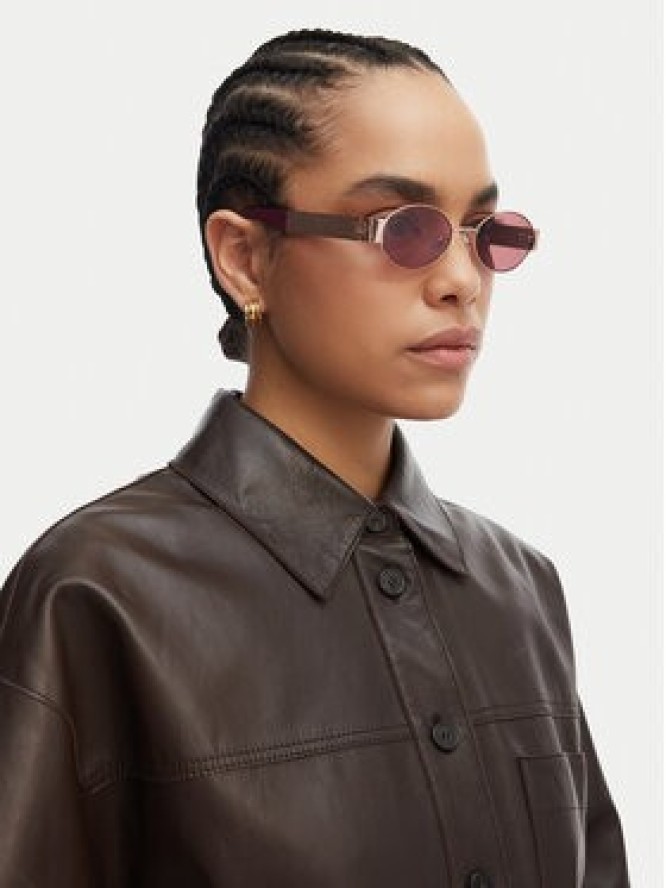 Guess Okulary przeciwsłoneczne GU00262 Różowe złoto