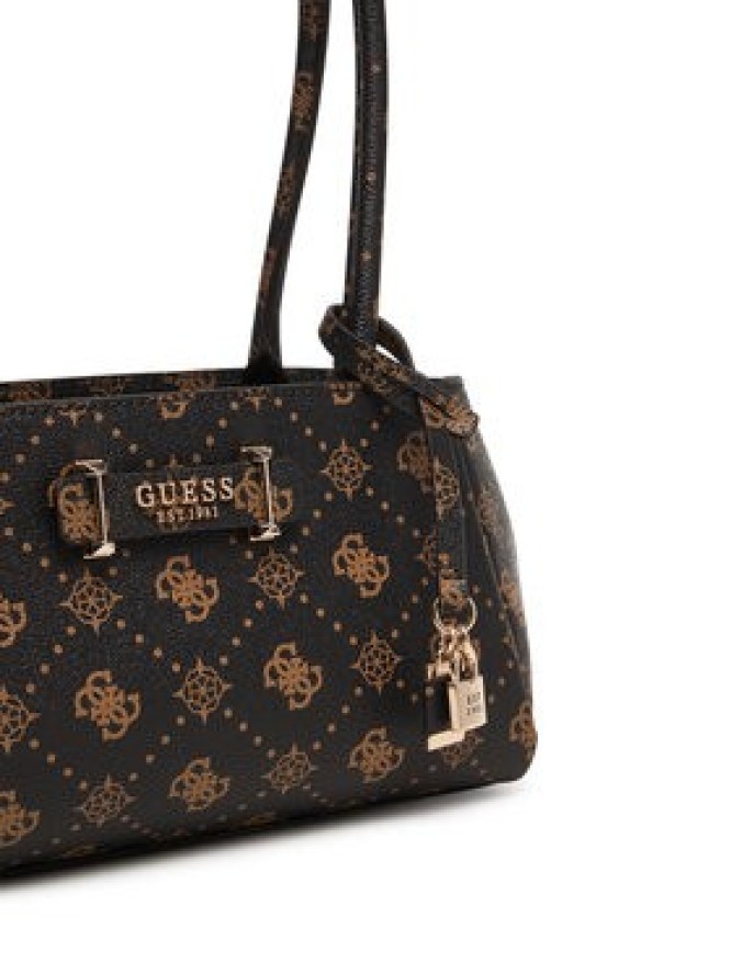 Guess Torebka Carrie Logo HWGP98 98080 Brązowy
