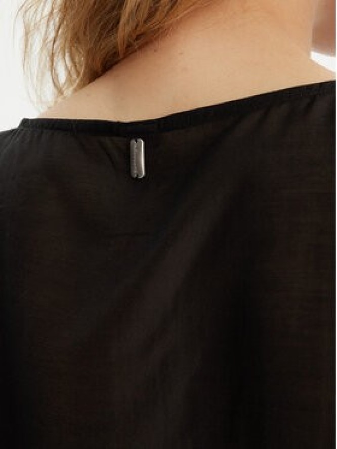 Bomboogie Bluzka SW9008TLYA5 Czarny Relaxed Fit