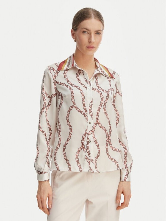 Rinascimento Koszula CFC0128009003 Écru Regular Fit