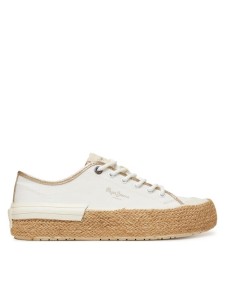 Pepe Jeans Espadryle Samoi Mix PLS31595 Biały