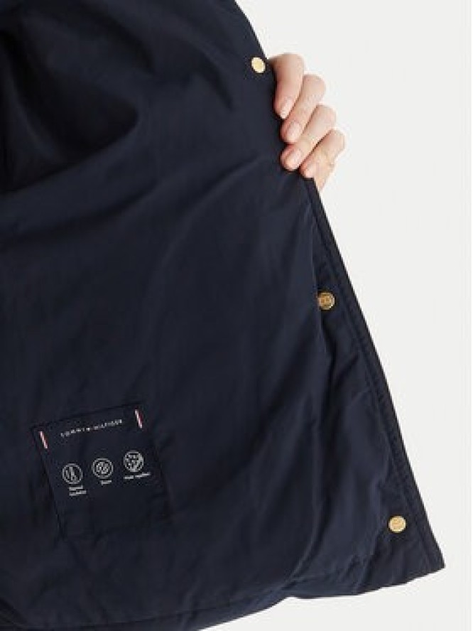Tommy Hilfiger Kurtka puchowa WW0WW47294 Granatowy Relaxed Fit