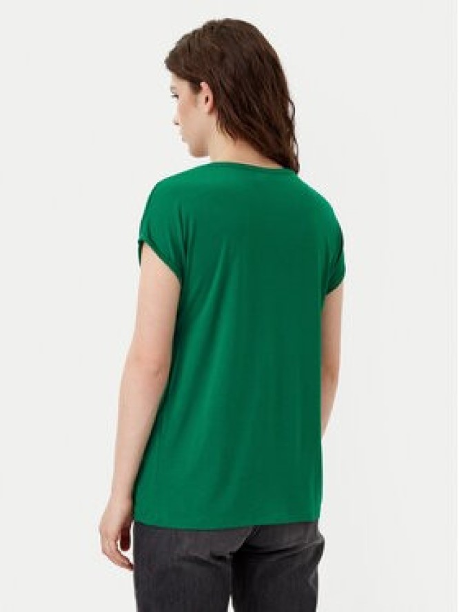 Vero Moda T-Shirt Ava 10284468 Zielony Regular Fit