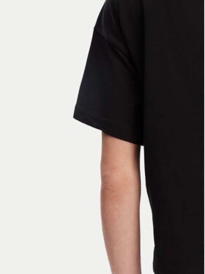 Gaudi T-Shirt 511BD64030 Czarny Regular Fit