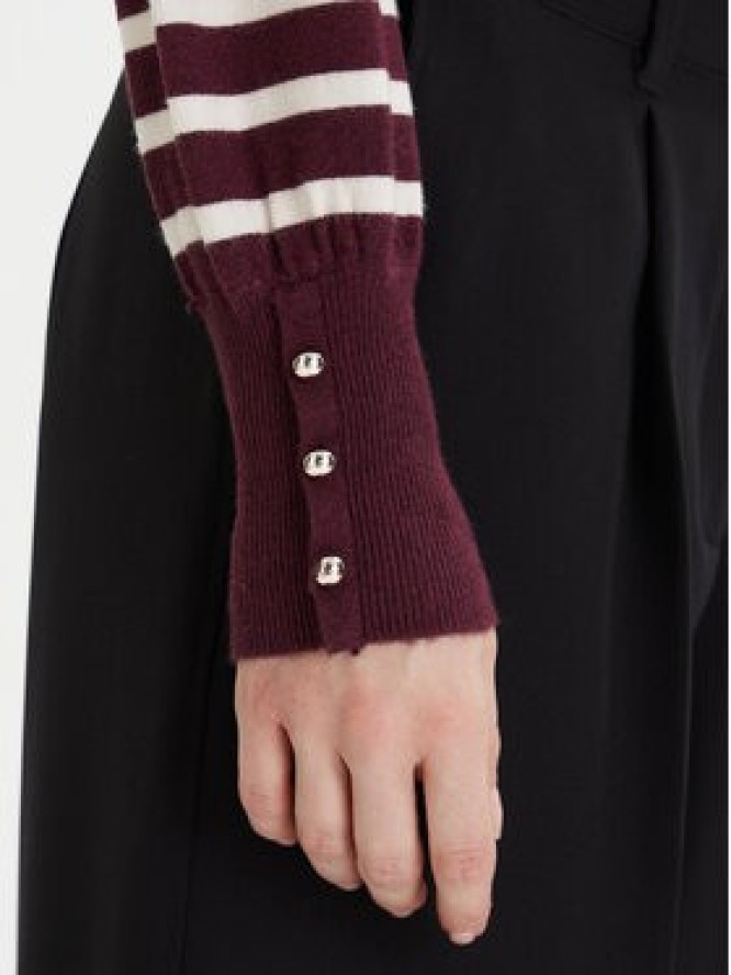 Vero Moda Sweter Happy 10336333 Fioletowy Regular Fit