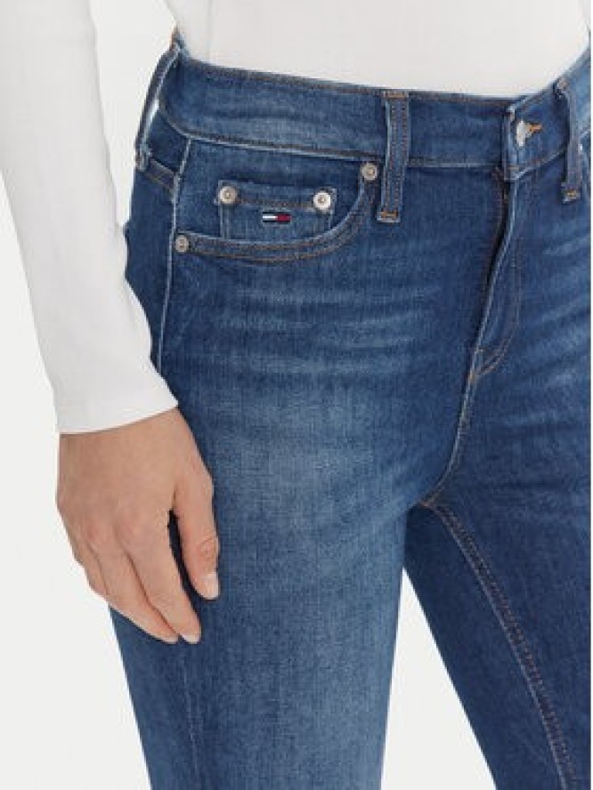 Tommy Jeans Jeansy Nora DW0DW21819 Granatowy Skinny Fit