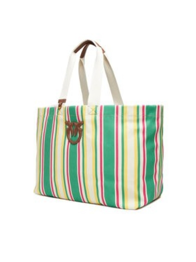 PINKO Torebka Shopping Bag Extra PE 25 PLTT 104754 A2G5 Zielony