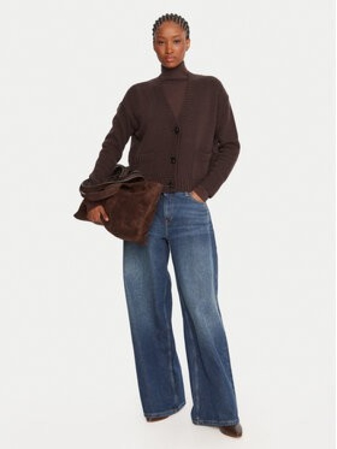 Weekend Max Mara Kardigan Filmato 2525346062 Brązowy Regular Fit