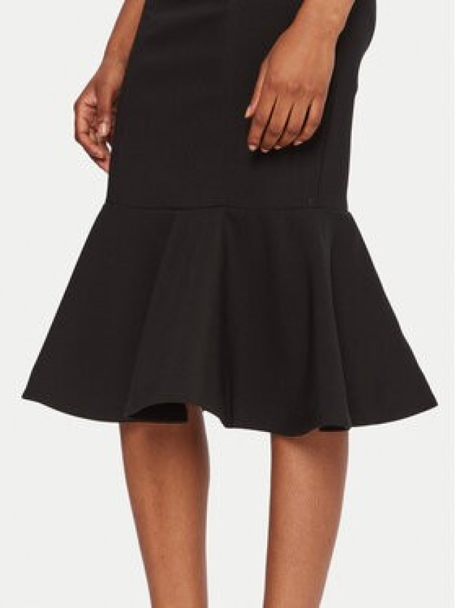 Rinascimento Spódnica ołówkowa CFC0126166003 Czarny Slim Fit