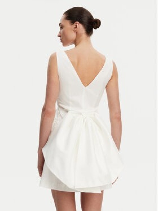 French Connection Sukienka koktajlowa 71YFF Biały Regular Fit