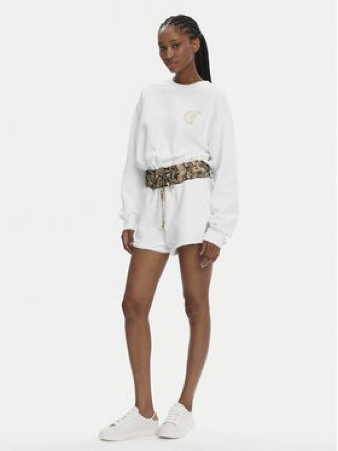 Just Cavalli Bluza 78PAIE01 Biały Regular Fit