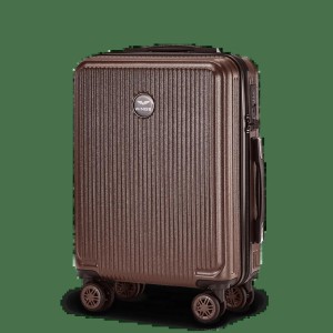 Walizka kabinowa Wings PC African Eagle 2.0 20" CHOCOLATE BROWN
