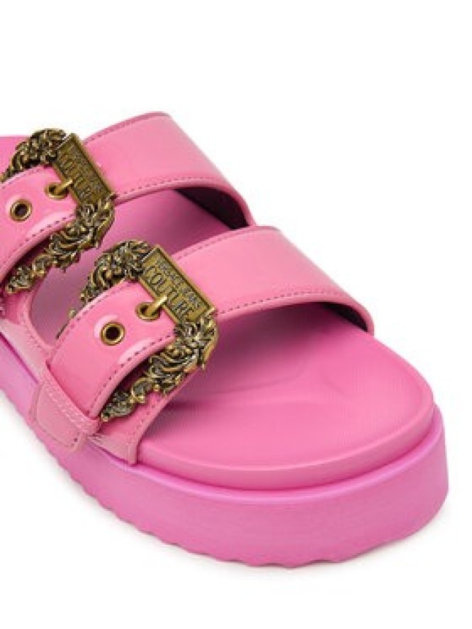 Versace Jeans Couture Klapki 80VA3SM1 ZS190 499 Różowy