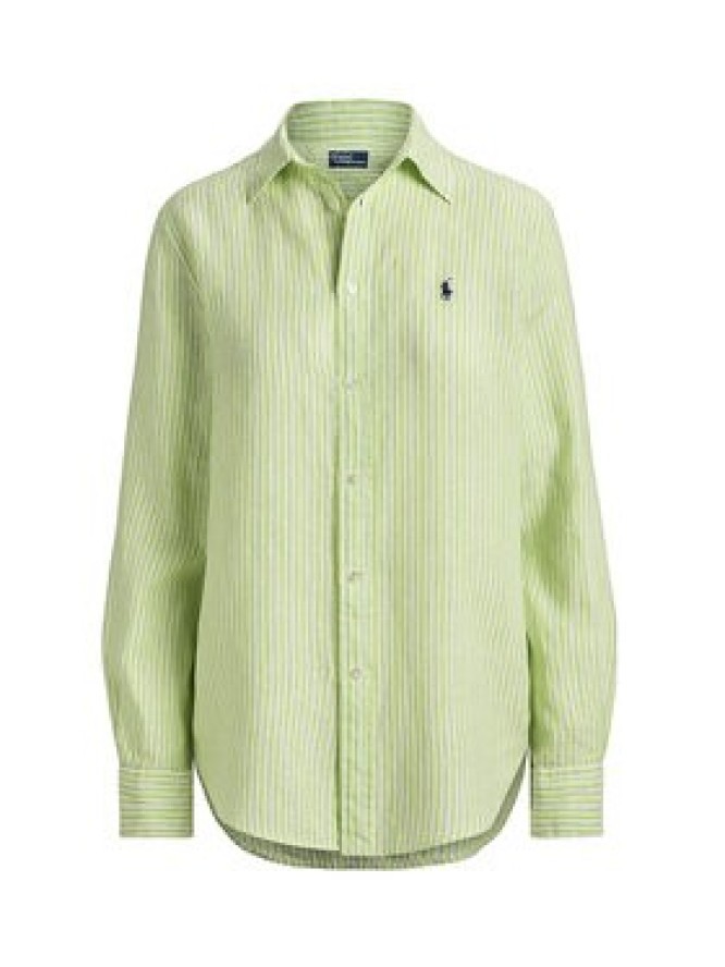Polo Ralph Lauren Koszula 211A96158001 Zielony Classic Fit
