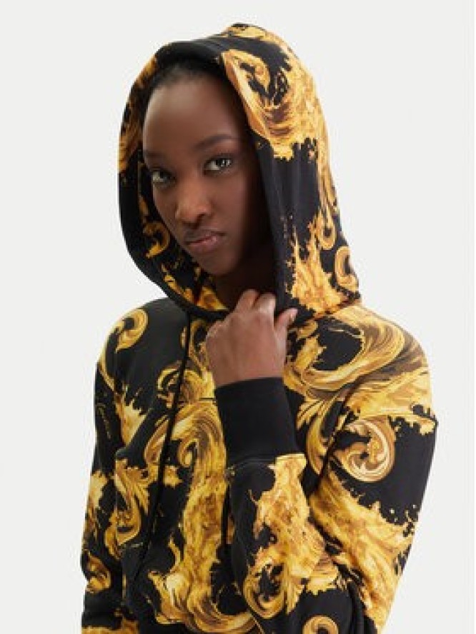 Versace Jeans Couture Bluza 80HAI313 FS196 Czarny Regular Fit