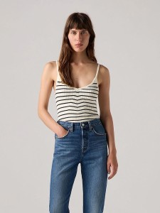 Levi's Top w kolorze kremowo-czarnym rozmiar: L